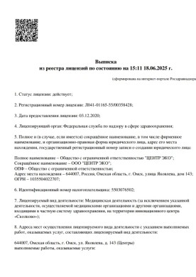 Лицензия ЛО41-01165-55/00358428 - страница 1